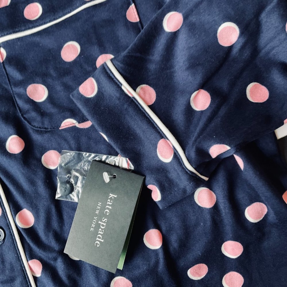 KATE SPADE 2 Piece Pajama Set NWT Size M - Picture 3 of 8